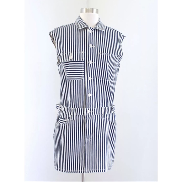 NWT Current Elliott Sleeveless Jumpsuit Dress - Picture 3 of 10